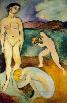 Henri Matisse Painting - Le luxe I desnudo fauvismo abstracto Henri Matisse